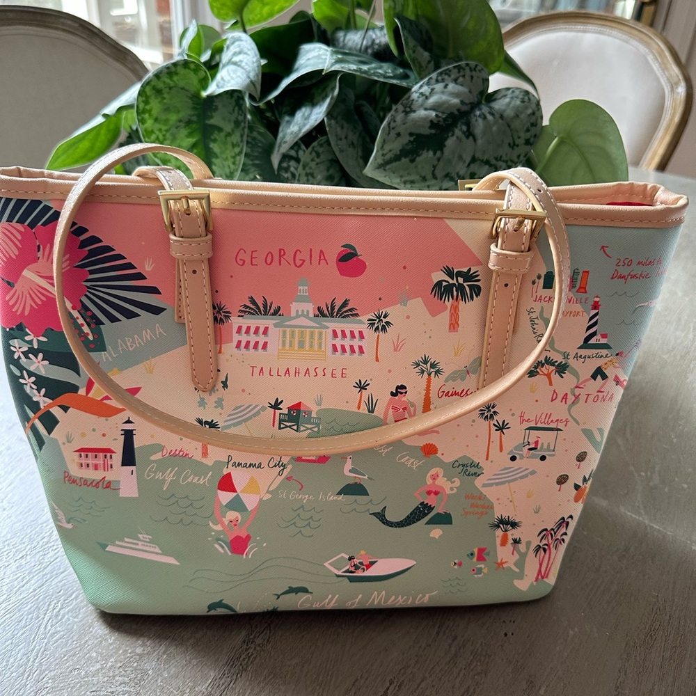Spartina Florida Print Tote Bag - Multicolor - Picture 2 of 5